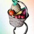 Móc khóa giỏ trái cây mini (Fruit basket keychain) - In 3D cực dễ - Thumbnail 3