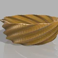 Tô trang trí họa tiết lưới 3D thanh lịch - In Vase Mode cực đẹp - Thumbnail 3