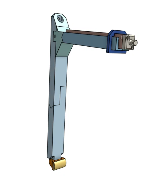 Bracket treo tường kéo ra cho gương lồi Ikea SVARTBJÖRK - Image 2