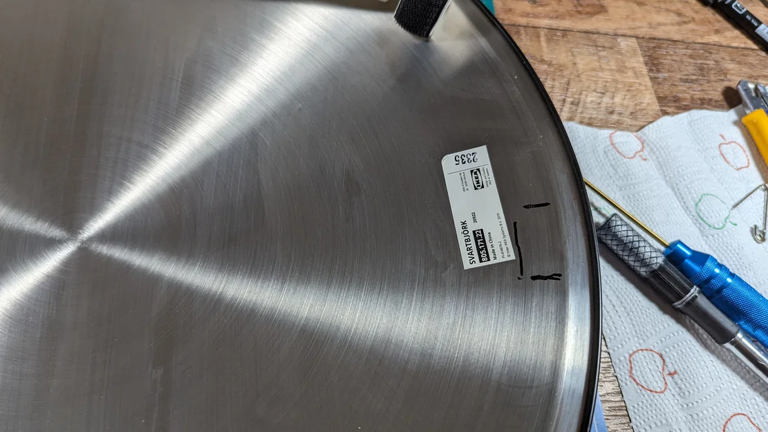 Bracket treo tường kéo ra cho gương lồi Ikea SVARTBJÖRK - Image 29