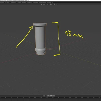 Giá đỡ cuộn Shorter Spool Holder - Matias Molina Speer