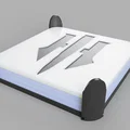 Bộ đế lót ly Hell Let Loose kèm khay đựng in 3D cực chất - Thumbnail 4
