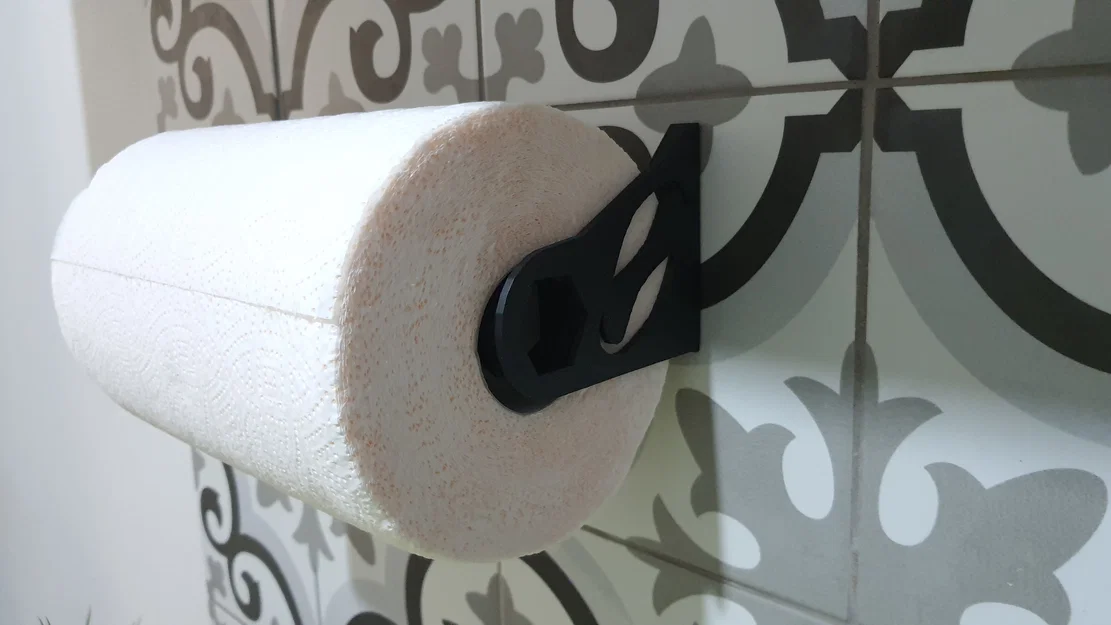 Giá treo giấy cuộn hình cá (Rollpaper holder) thiết kế 3D độc đáo - Image 2