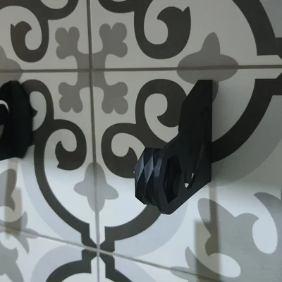 Giá treo giấy cuộn hình cá (Rollpaper holder) thiết kế 3D độc đáo