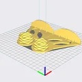 Giá treo giấy cuộn hình cá (Rollpaper holder) thiết kế 3D độc đáo - Thumbnail 4