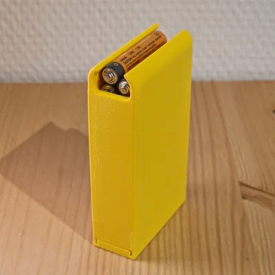 Hộp chứa pin AAAA thiết kế dạng băng đạn thông minh