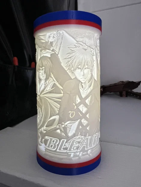 Đèn ngủ 3D in LED chủ đề Bleach cực đẹp cho fan anime - Image 1
