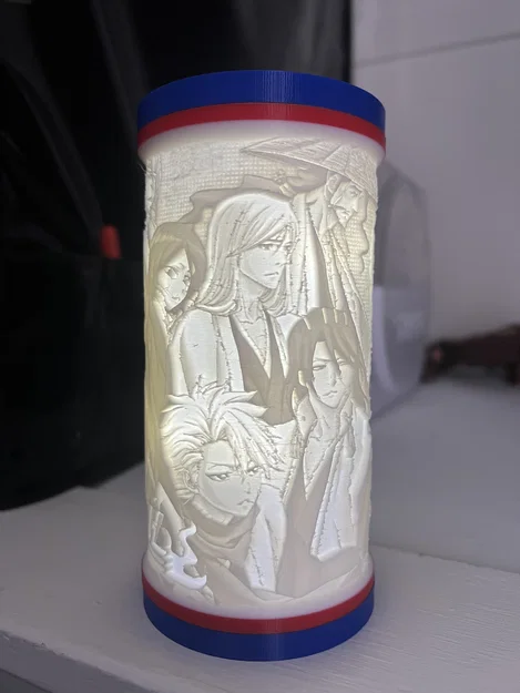 Đèn ngủ 3D in LED chủ đề Bleach cực đẹp cho fan anime - Image 2