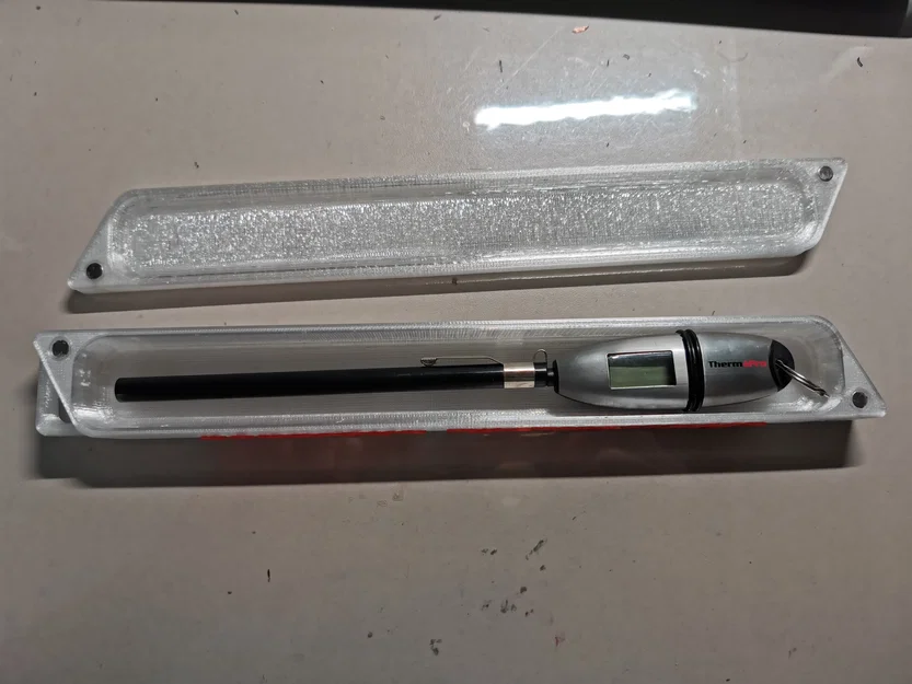 Hộp nướng BBQ gắn nhiệt kế (thermometer barbecue box) - Image 2