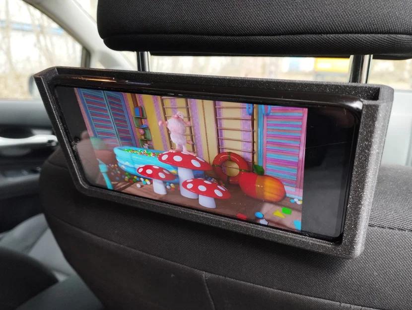Giá đỡ điện thoại trên ô tô cho bé - In 3D tiện lợi, chắc chắn - Image 1