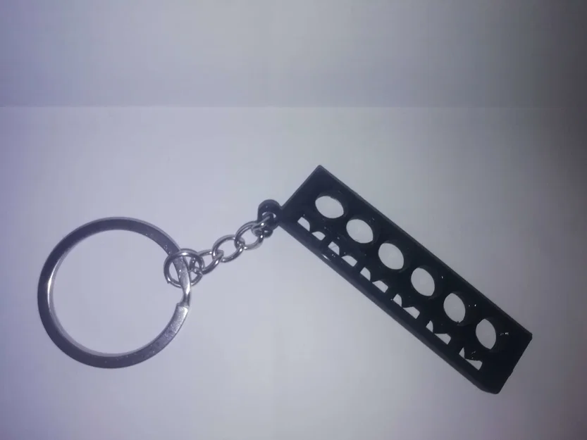 Móc khóa mô phỏng vòng đệm xe (Car Gasket Keychain) cực chất - Image 1