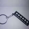 Móc khóa mô phỏng vòng đệm xe (Car Gasket Keychain) cực chất - Thumbnail 1