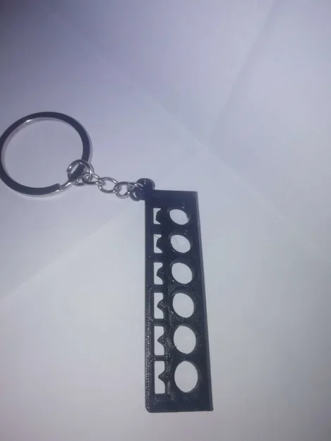 Móc khóa mô phỏng vòng đệm xe (Car Gasket Keychain) cực chất - Image 2