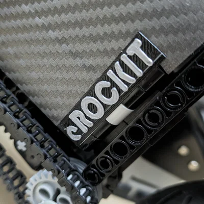 Mô hình logo eRockit trang trí cho xe lắp ráp 3D Printing