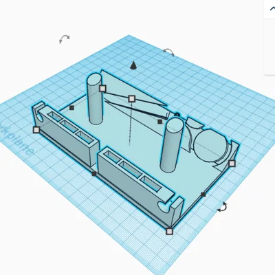 Giá đỡ cuộn chỉ và dụng cụ khâu da đa năng - In 3D chuyên nghiệp