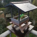 Nhà cho sóc ăn (có mái) / Squirrel food house Eichhorn - Thumbnail 1