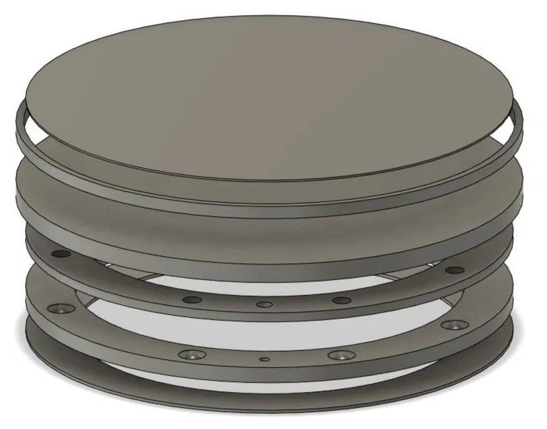 Mini Lazy Susan cho Khay Xoay Tổ Chức Đồ Makeup - Image 2