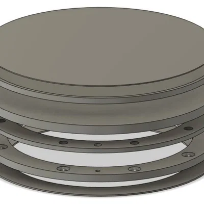Mini Lazy Susan cho Khay Xoay Tổ Chức Đồ Makeup