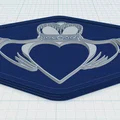 Claddagh Keytag (Móc khóa Claddagh) - Thumbnail 1
