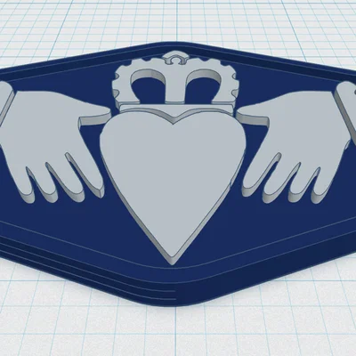 Claddagh Keytag 3
