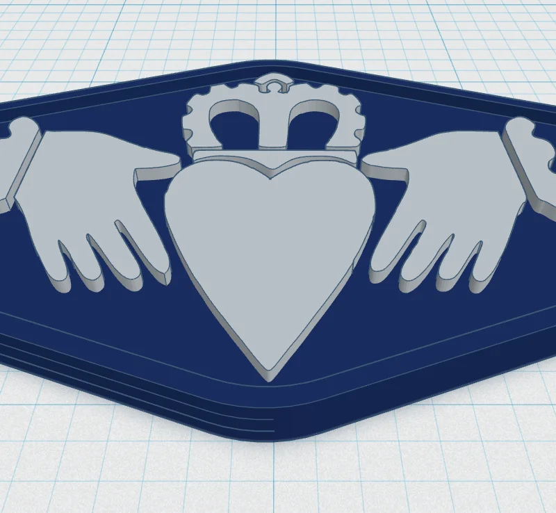 Claddagh Keytag 3