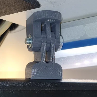 Ngàm GoPro gắn LCD camera lùi (Gopro Mount for reversing LCD)