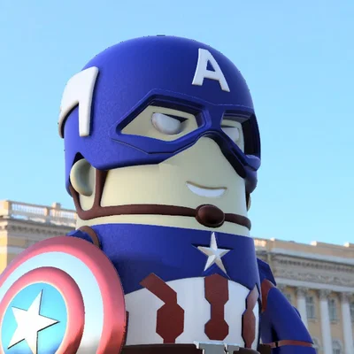 Mini Captain America - Civil war edition (phiên bản mini)