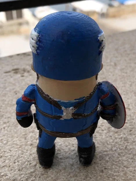 Mini Captain America - Civil war edition (phiên bản mini) - Image 4
