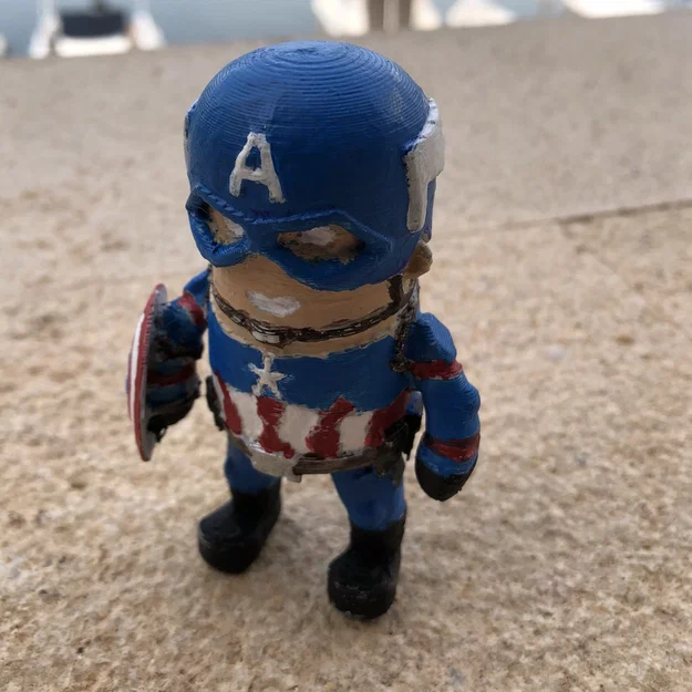 Mini Captain America - Civil war edition (phiên bản mini) - Image 5