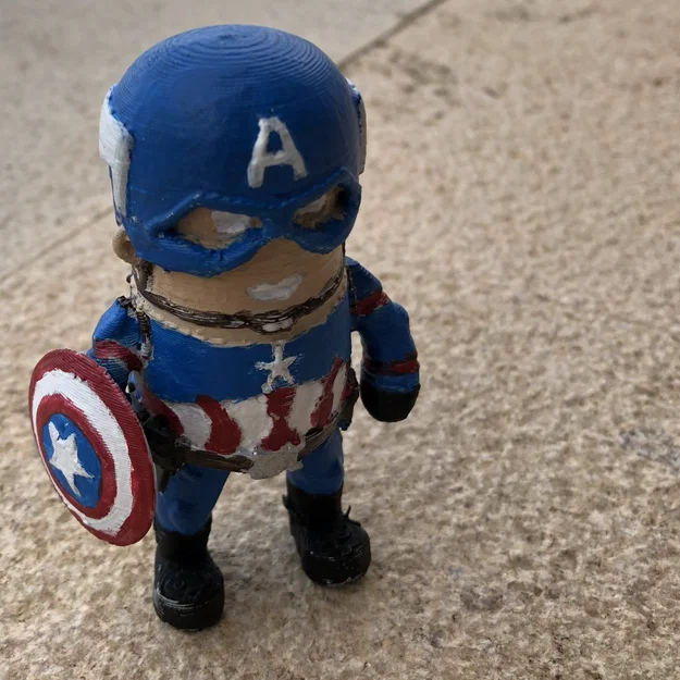 Mini Captain America - Civil war edition (phiên bản mini) - Image 6