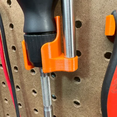 Giá treo pegboard 1 inch cho LTT Screwdriver và extension