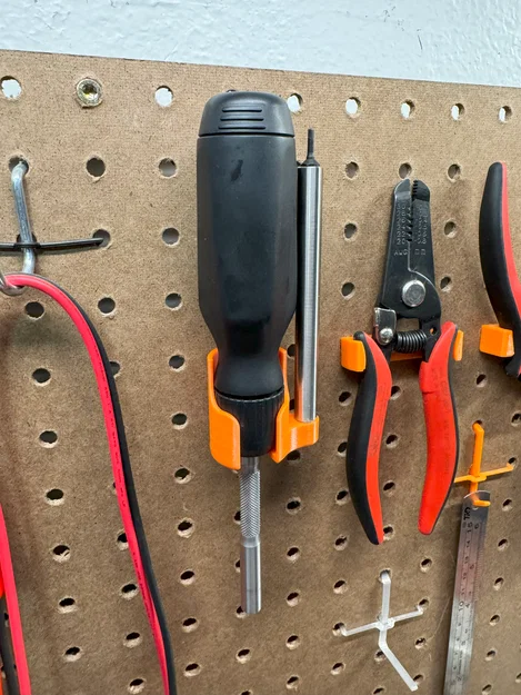 Giá treo pegboard 1 inch cho LTT Screwdriver và extension - Image 2