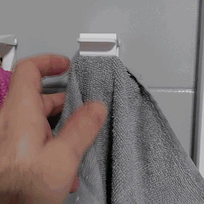 Móc treo khăn nhà bếp có lò xo chống trượt in 3D