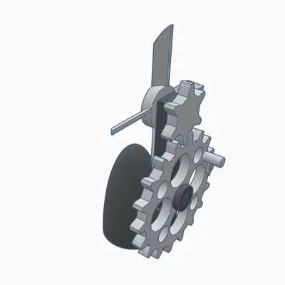 Quạt Ngón Tay (Finger Fan) - Đồ Chơi Fidget