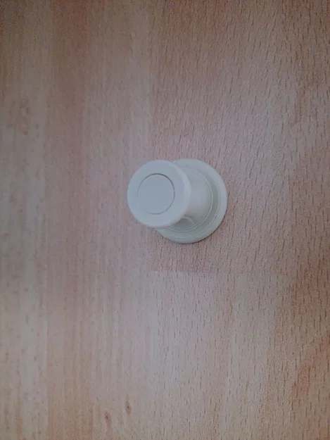 Móc treo quần áo tối giản (Kleiderhaken) kèm nắp che vít thẩm mỹ - Image 3