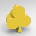 Mô hình trang trí biểu tượng bài tây Pique và Trèfle 3D - Thumbnail 1