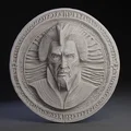 Phù điêu Christopher Walken trong vai Hoàng Đế Shaddam Corrino IV - Thumbnail 1