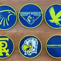 Bộ Đế Lót Ly Embry-Riddle Aeronautical University (6 mẫu) - Thumbnail 1