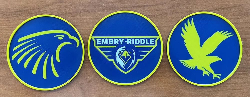 Bộ Đế Lót Ly Embry-Riddle Aeronautical University (6 mẫu) - Image 2