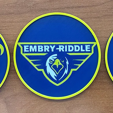 Bộ Đế Lót Ly Embry-Riddle Aeronautical University (6 mẫu)