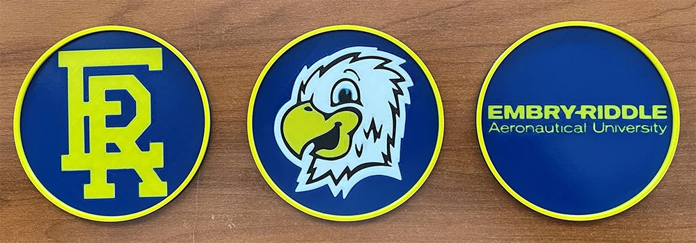 Bộ Đế Lót Ly Embry-Riddle Aeronautical University (6 mẫu) - Image 3