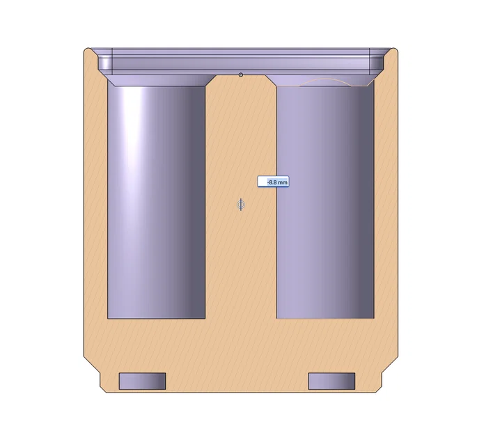 Hộp Gridfinity đựng magnet dispenser (nam châm đặt bên trong) - Image 5