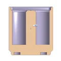 Hộp Gridfinity đựng magnet dispenser (nam châm đặt bên trong) - Thumbnail 5