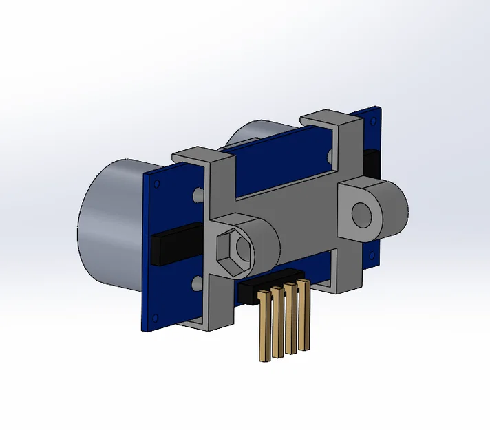 Đế gắn cảm biến siêu âm HC-SR04 (M3 Mount) in 3D - Image 2