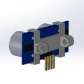 Đế gắn cảm biến siêu âm HC-SR04 (M3 Mount) in 3D - Thumbnail 2