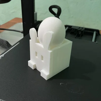 Mẫu khay đựng trứng hình thỏ in 3D cho lễ Phục sinh