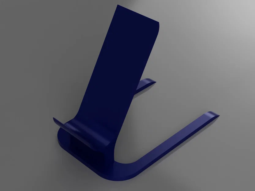 Đế dựng điện thoại để bàn 3D in đơn giản và chắc chắn - Image 1