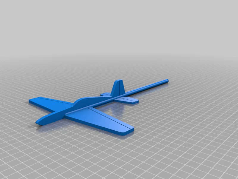 Mô hình máy bay tập bay (Practice Stick Plane) in 3D cực nhanh - Image 1