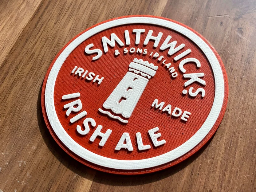 Coaster Bia Smithwick’s - Ireland - Image 1