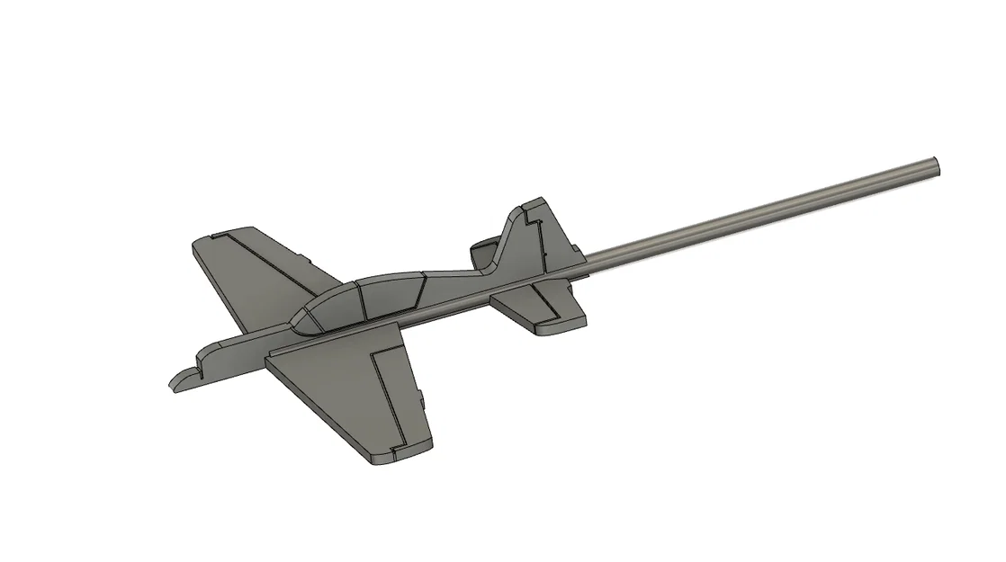 Mô hình YAK-54 Stickplane tập luyện kỹ năng bay IMAC Aresti - Image 1